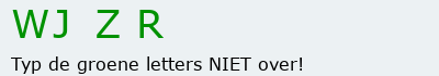 Bevestigingscode