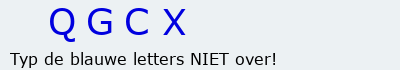 Bevestigingscode