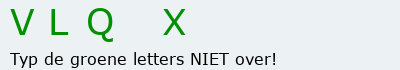 Bevestigingscode