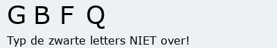 Bevestigingscode