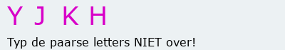 Bevestigingscode