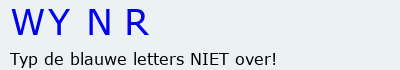 Bevestigingscode