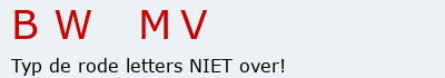 Bevestigingscode