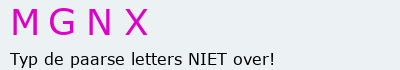 Bevestigingscode
