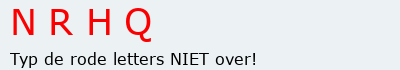 Bevestigingscode