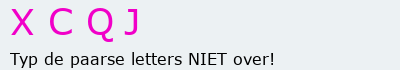 Bevestigingscode