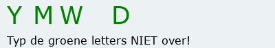 Bevestigingscode