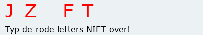 Bevestigingscode