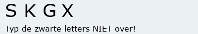 Bevestigingscode