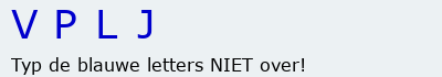 Bevestigingscode