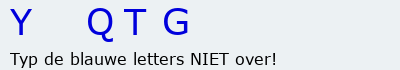 Bevestigingscode
