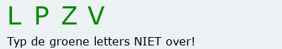 Bevestigingscode