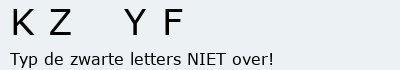 Bevestigingscode