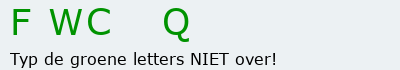 Bevestigingscode