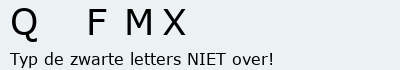 Bevestigingscode