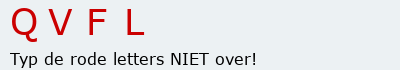 Bevestigingscode
