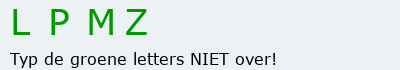 Bevestigingscode