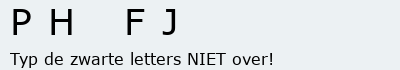 Bevestigingscode