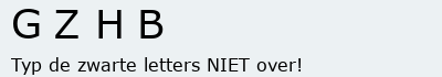 Bevestigingscode