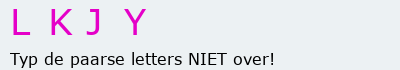 Bevestigingscode