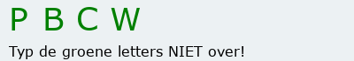 Bevestigingscode