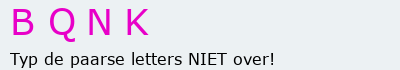 Bevestigingscode