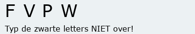 Bevestigingscode