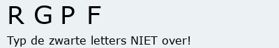 Bevestigingscode
