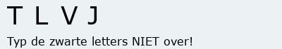 Bevestigingscode