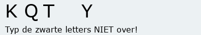 Bevestigingscode