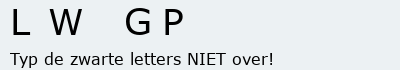 Bevestigingscode