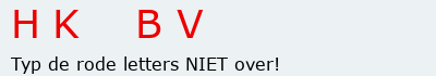Bevestigingscode