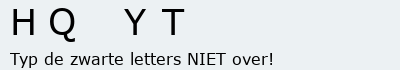 Bevestigingscode