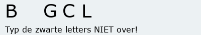 Bevestigingscode