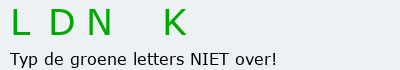 Bevestigingscode