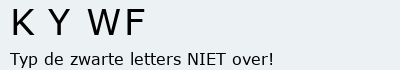 Bevestigingscode