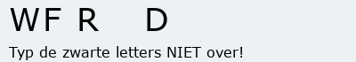 Bevestigingscode