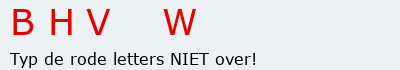 Bevestigingscode