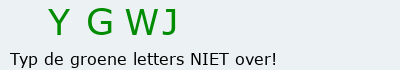 Bevestigingscode