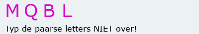 Bevestigingscode