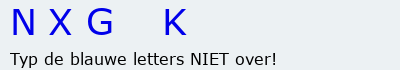 Bevestigingscode
