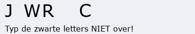Bevestigingscode