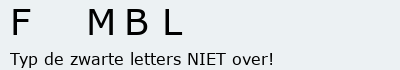 Bevestigingscode