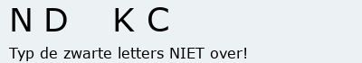 Bevestigingscode