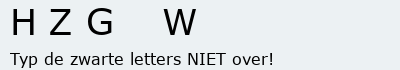 Bevestigingscode