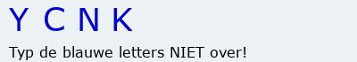 Bevestigingscode