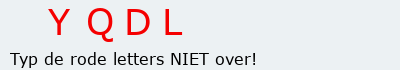 Bevestigingscode