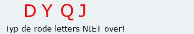 Bevestigingscode