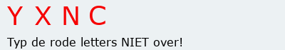 Bevestigingscode