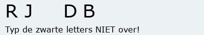 Bevestigingscode